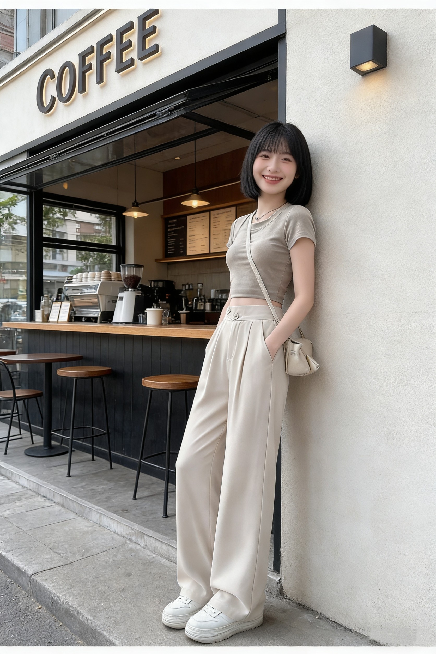 小慧小码xxs码小个子显高西装裤女高腰显瘦垂顺直筒裤百搭阔腿裤