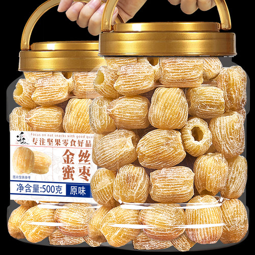 棠品金丝蜜枣大罐装净含量