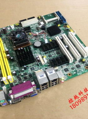 研华工控机主板 AIMB-552 REV.A1 送CPU 内存 风扇 原装  双网口