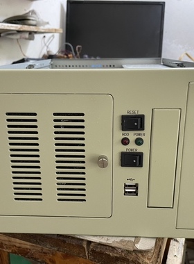 研华工控机IPC-6606/PCA-6010/PCA-6106P3/2G/E7500/250W XP系统