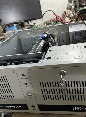 全新4U工控机 IPC-610P/KS-G41DM/14槽底板/300W工业电源