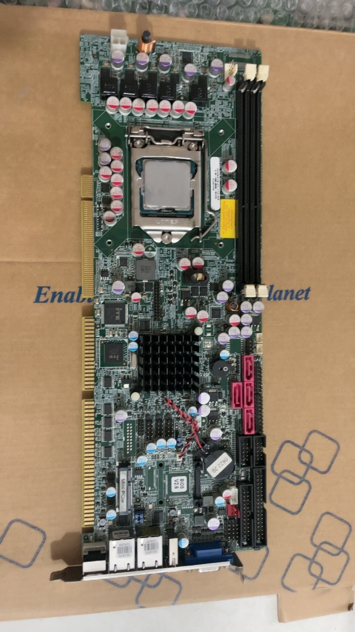 IEI WSB-H610-R11/r10 H61工业台式工控机电脑主板双网口
