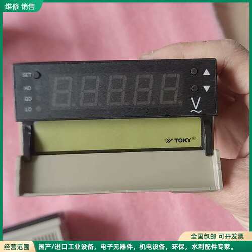 可维修TOKY东崎电流电压表DP4I-AV600,仪表实物原图议价