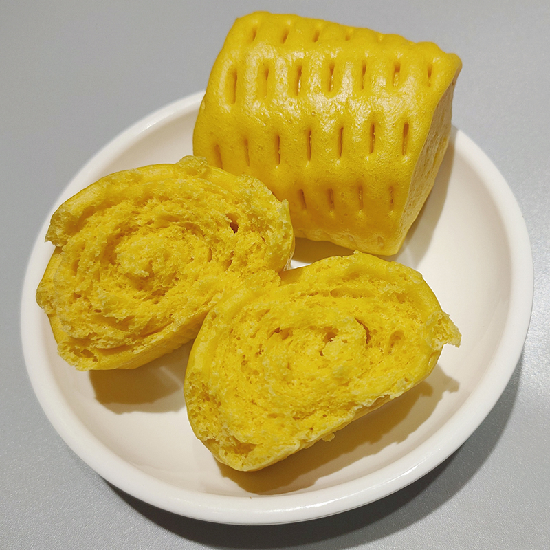 南瓜馒头纯手工糖精儿童早餐速冻