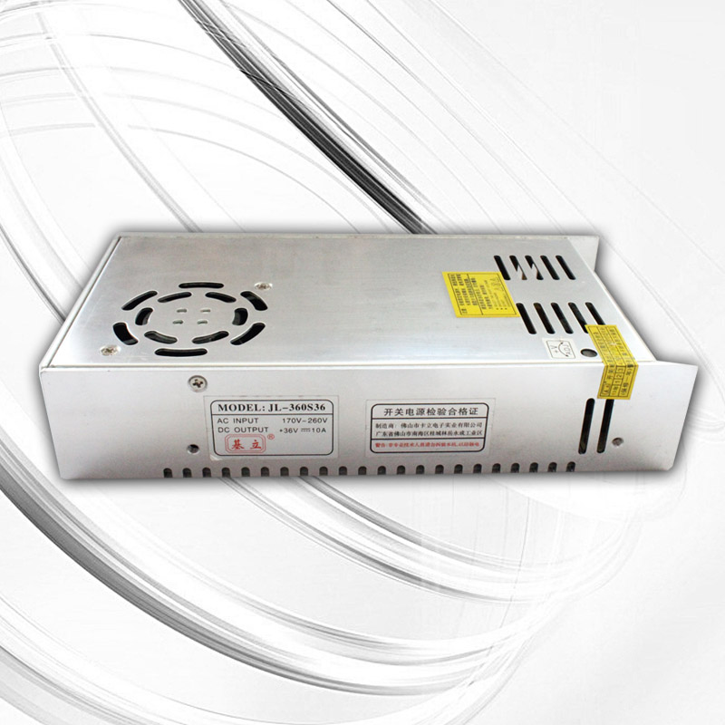 基立LED开关电源/JL-360S36/360W/直流/DC36V/10A/S-360-36/监控