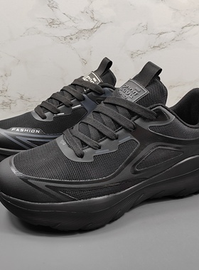 2025年新款大码44码运动鞋男鞋时尚休闲轻便透气跑步鞋青年老爹鞋