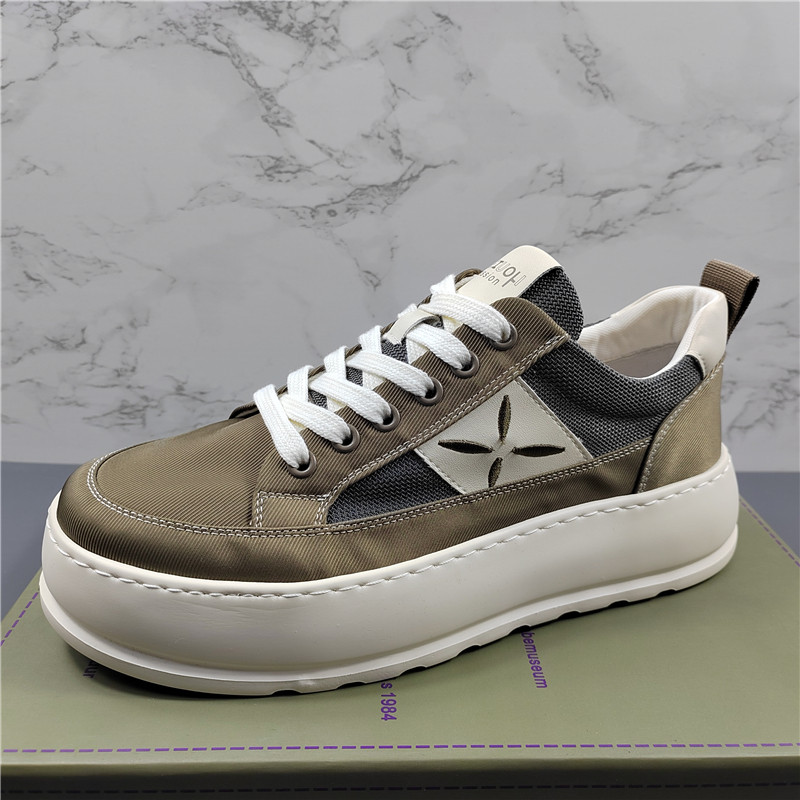 潮牌男鞋40码厚底百搭休闲板鞋男