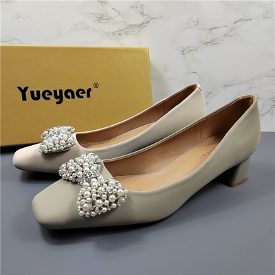 设计感小众气质女鞋通勤单鞋