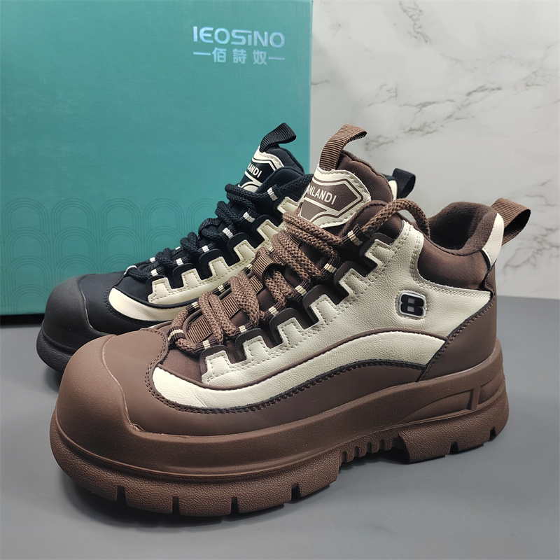 厚底百搭加绒休闲板鞋子潮