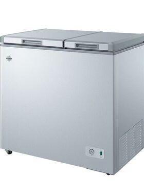 格力晶弘冰柜冷冻柜165升双温柜冷冻冷藏两用大容量卧式速冻省电