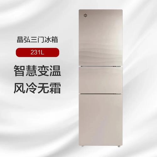 格力晶弘冰箱小型家用风冷无霜
