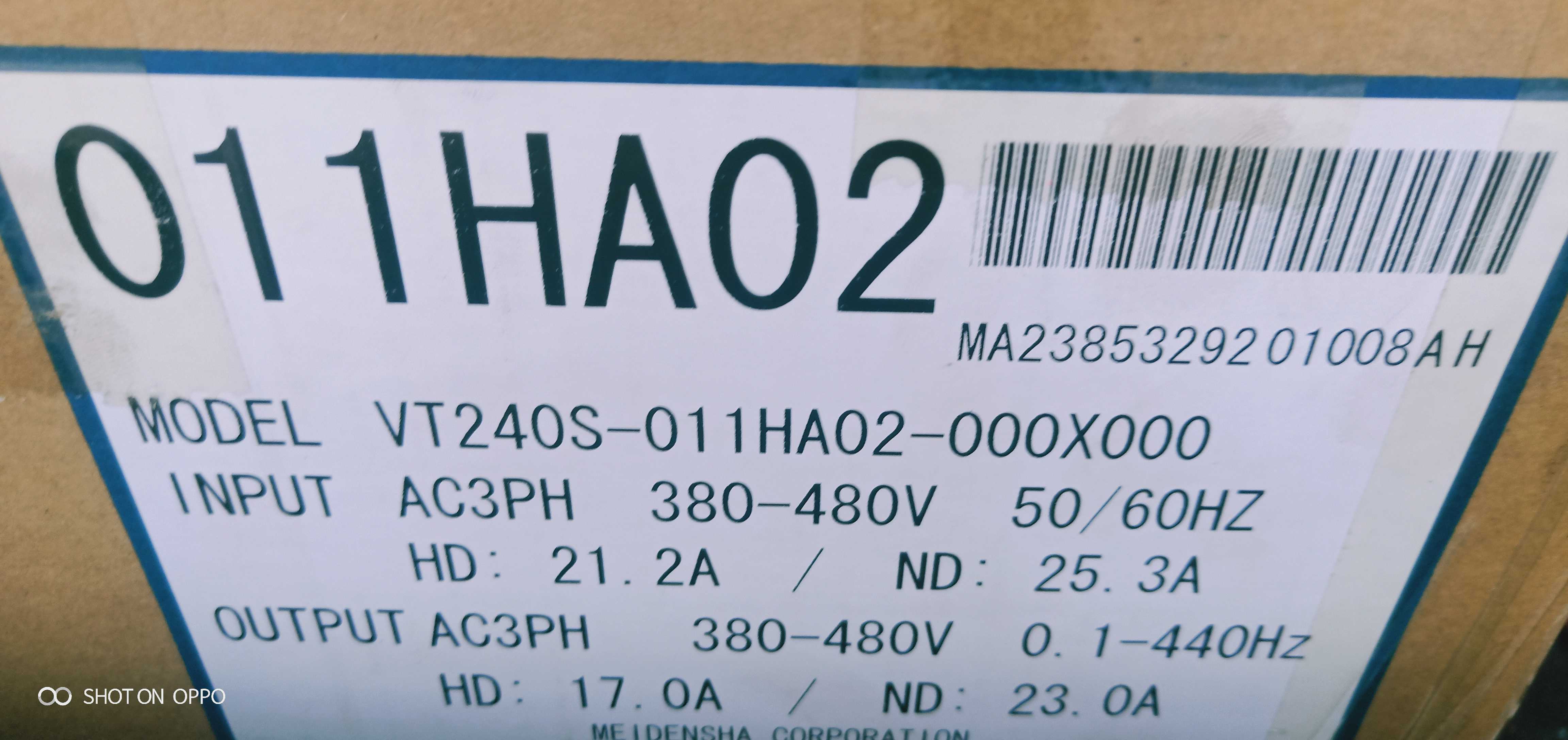 日本明电舍变频器VT240S-011HA02-000X000维修销售安装回收