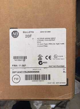 ab罗克韦尔变频器 20F1ANC170JN0NNNNN/90千瓦 全新现货ab753系列