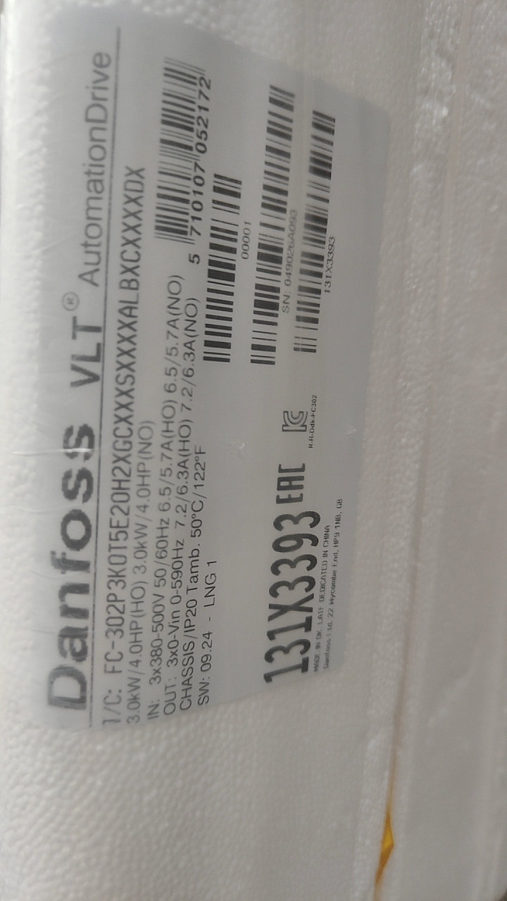 丹佛斯Fc-302p3k0t5e20h2xgc全新现货议价