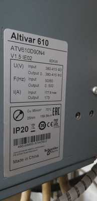 施耐德变频器atv610d90n4全新现货90千瓦