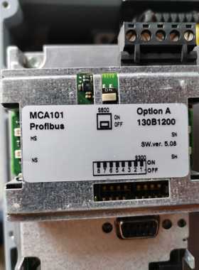 全新原装danfoss丹佛斯变频器通讯卡MCA101 130B1200现货质保一年