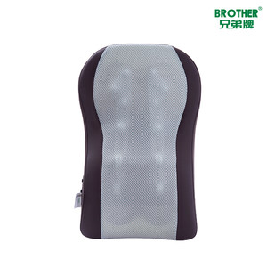 兄弟牌BR6657颈腰背部按摩椅全身多功能电动家用车载按摩靠垫器