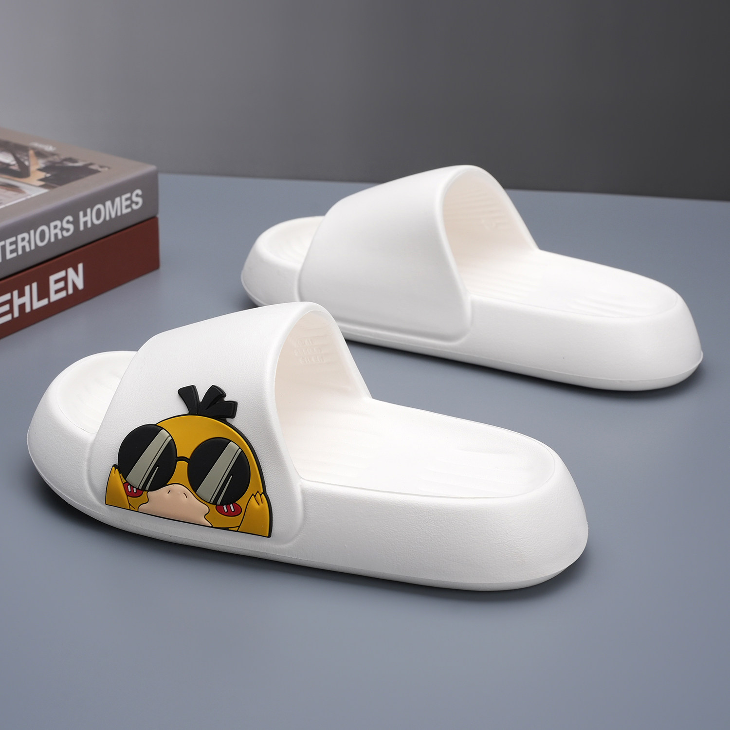 男士拖鞋居家高级感夏季新款防滑耐磨厚底增高外穿沙滩凉拖鞋男生,流行男鞋,一字拖,淘宝优惠券,粉丝福利购,淘宝优惠卷