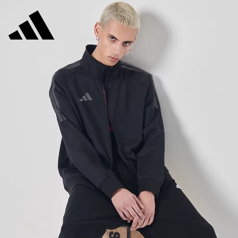 adidas阿迪达斯经典三条纹外套图片