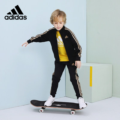 adidas阿迪达斯童装套装男女童