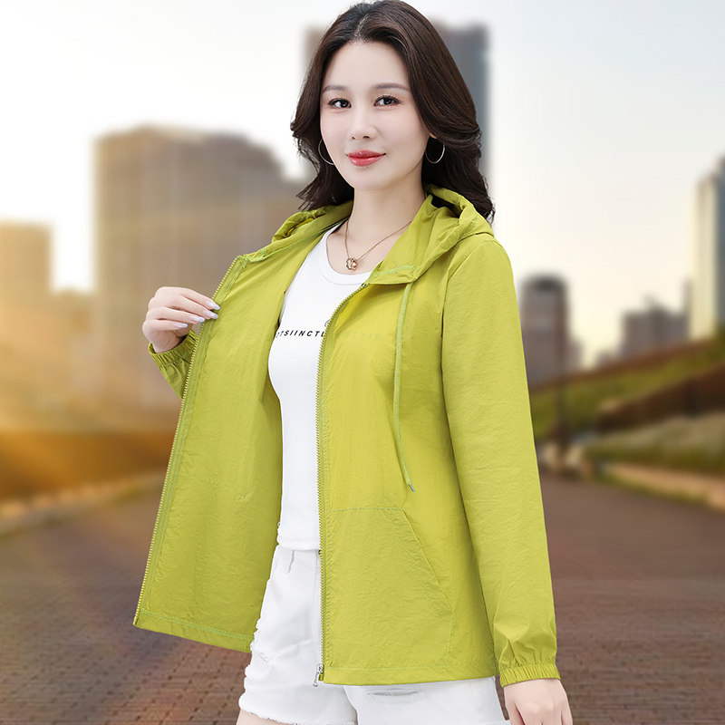 【官方品牌】休闲防晒服女士2026夏季新款户外骑行防紫外线防晒衣