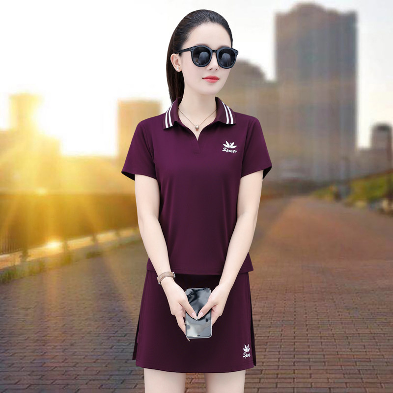 【官方正品】运动套装女2026夏季新款时尚百搭潮流短袖套头两件套