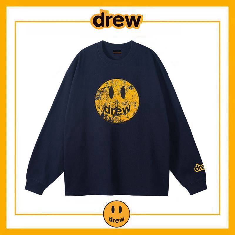 DrewHouse做旧笑脸长袖T恤图片