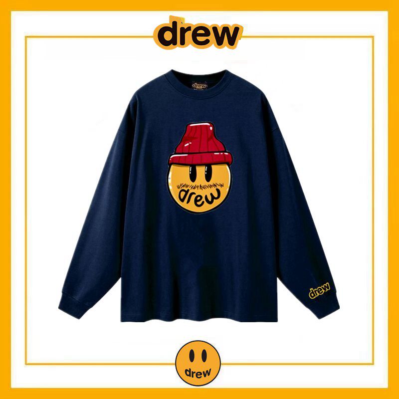 DrewHouse笑脸趣味长袖T恤美式图片