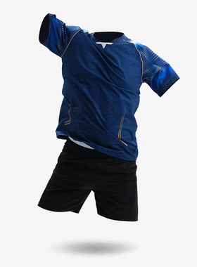 速干羽毛球服套装男女新款短袖网球乒乓球衣夏季运动队服定制印字