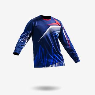 速干羽毛球服男款长袖女套装秋冬季成人儿童乒乓网球运动上衣定制