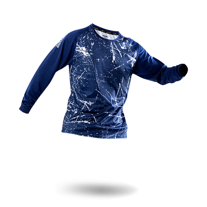 秋冬季羽毛球服男女长袖T恤运动上衣速干比赛乒乓排球服成人儿童