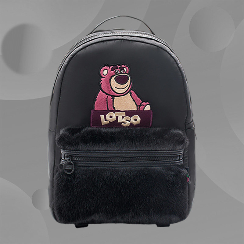 Lining/李宁正品草莓熊卡通图案男女同款时尚运动双肩包ABSS372,运动包/户外包/配件,双肩背包,淘宝优惠券,粉丝福利购,淘宝优惠卷