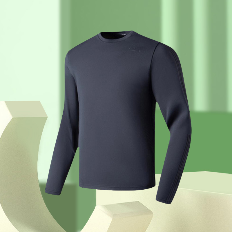 李宁正品新款系列运动休闲潮流舒适宽松无帽卫衣AWDS969