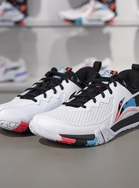 李宁正品贴地飞行Ⅱ LITE男女透气耐磨稳定羽毛球训练鞋AYTT003-2