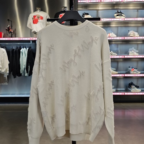 Lining/李宁正品韦德系列男子潮流宽松圆领套头编织衫AMBU001-2