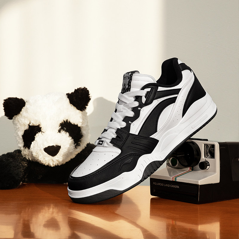 Lining/李宁正品月白男子新款百搭耐磨时尚运动低帮休闲鞋AGCS251