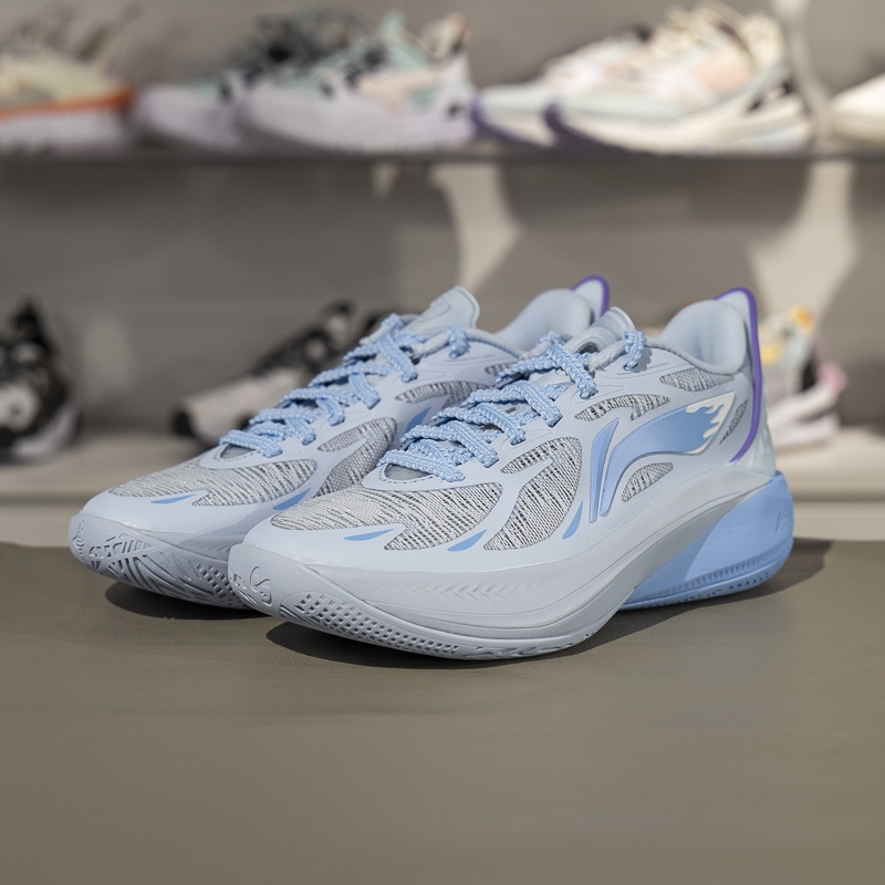 李宁正品2025新款音速12男大童缓震回弹实战运动篮球鞋YKBV118-1