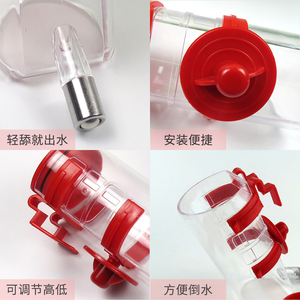 狗饮水壶喝水器狗挂式饮水壶猫自动饮水狗喂水器包邮器饮水泰迪狗