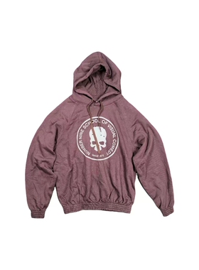 Lmyer Number Nine 骷髅头像破坏水洗 休息宽松基础卫衣长袖