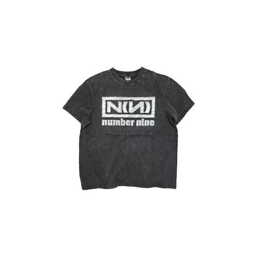 NumberNine水洗宽松T恤短袖