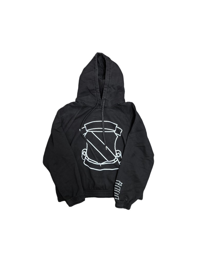 thumbnail for Lmyer Number Nine 03ss shield base casual loose fit sweatshirt long sleeves