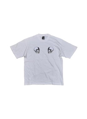 NumberNine骷髅双头休闲短袖