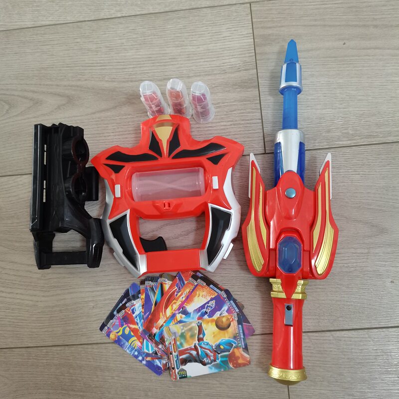银河奥特曼火花枪武器变形声光变身器捷德奥特战士升华器彩光玩具