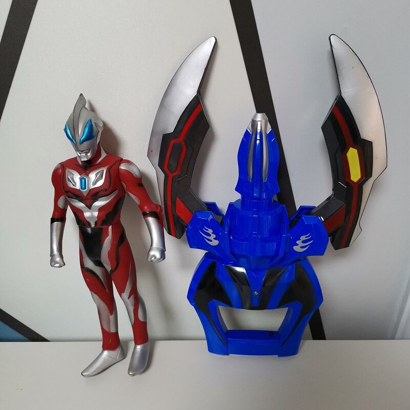 捷德奥特曼软胶人偶玩具模型 捷德武器之爪声光召唤器旋转开合男