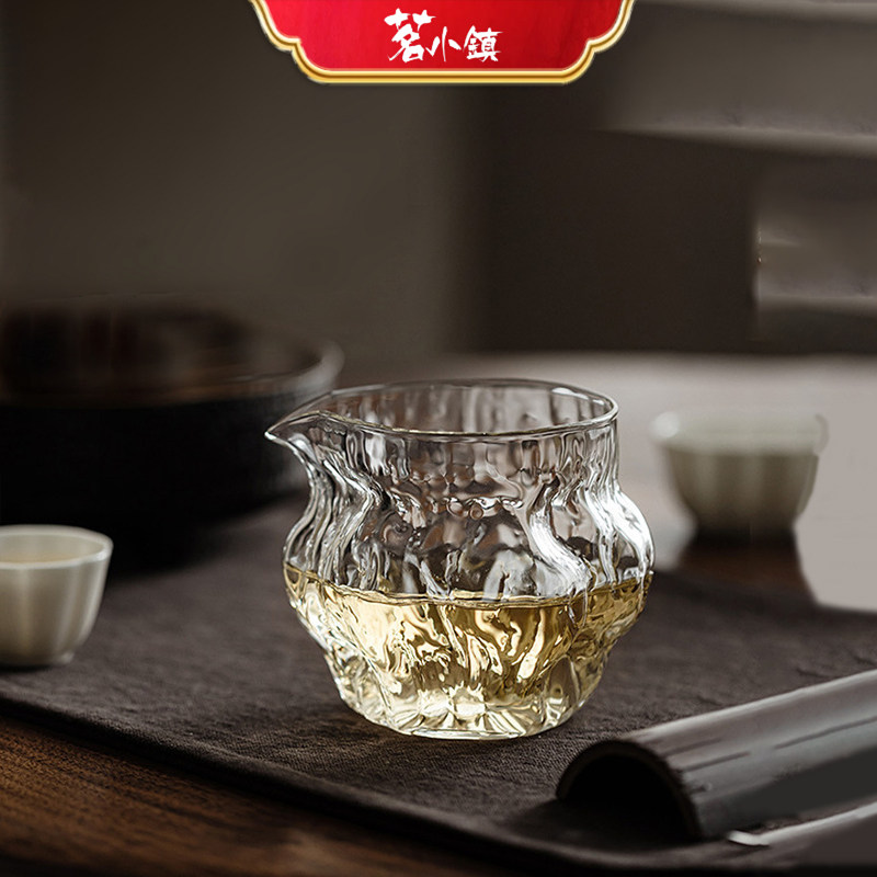 日式锤纹高硼硅玻璃公道杯加厚耐热透明茶海功夫茶具配件分茶器,餐饮具,茶道/零配,淘宝优惠券,粉丝福利购,淘宝优惠卷