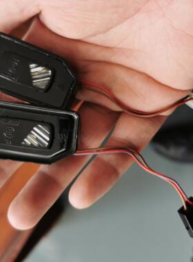 适用奔驰W205 W213 W222 GLB GLC倒车镜后视镜迎宾灯照地灯镜灯专