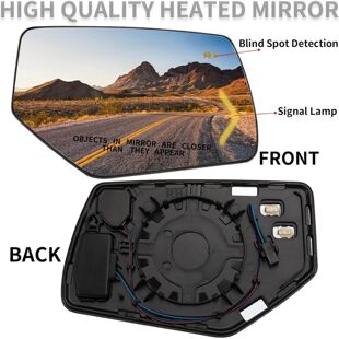 适用雪佛兰Suburban, Tahoe, GMC Yukon 15-20倒车镜后视镜镜片专