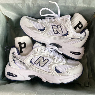 530跑步鞋 女鞋 新款 2024春季 潮 INS超火情侣百搭厚底增高运动休闲鞋