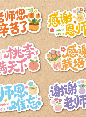 教师节蛋糕装饰插卡老师您辛苦了
