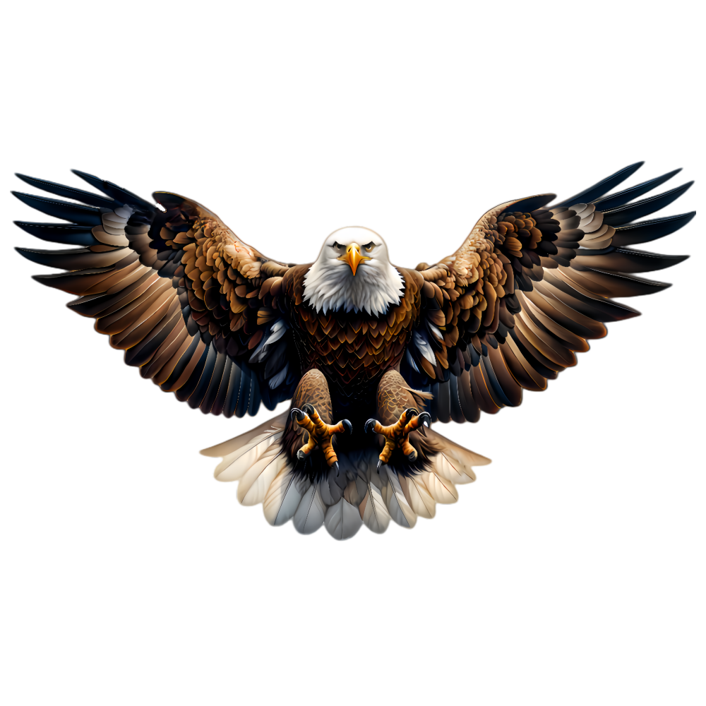 雄鹰展翅霸气老鹰贴纸卧室浴室卫生间墙面装饰遮瑕丑贴画防水自粘